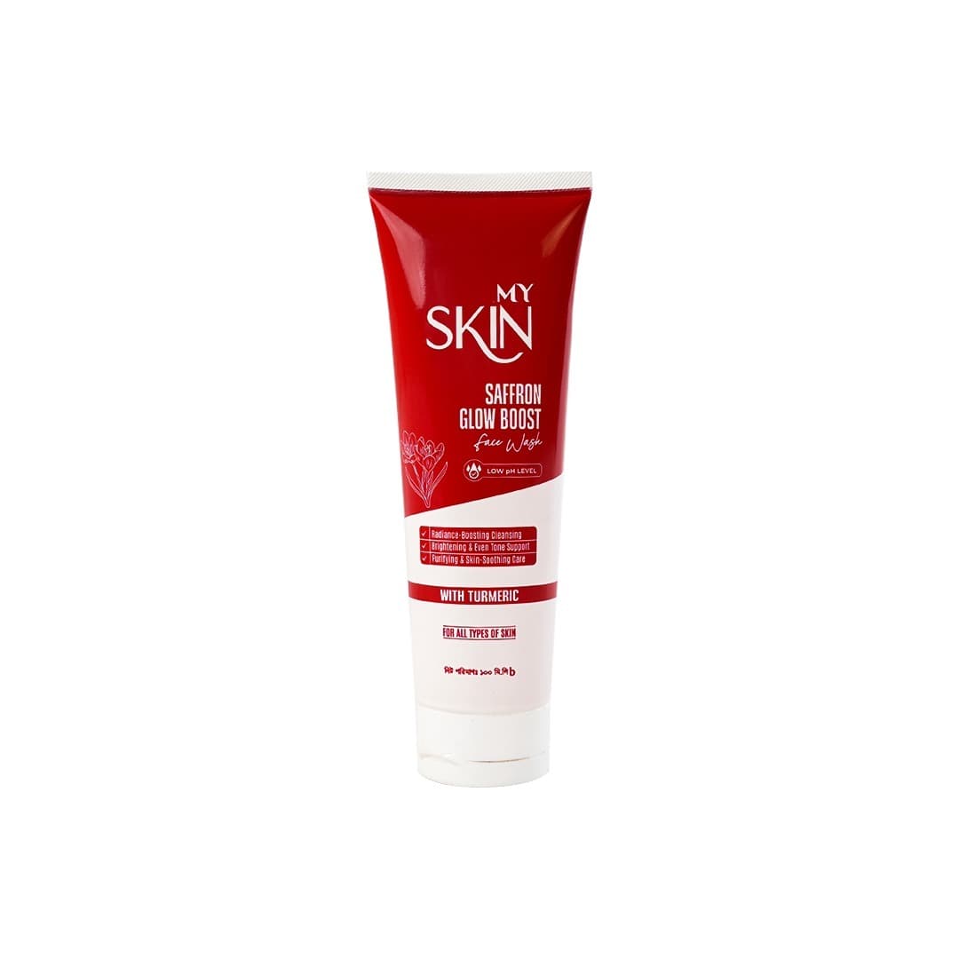 MY SKIN Saffron Glow Boost Face Wash 100ml